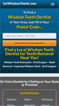 Mobile Screenshot of 1stwisdomteeth.com